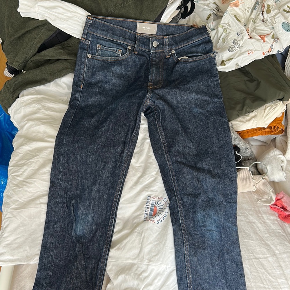 EVERLANE The Slim Jean dark indigo wash size 29x30